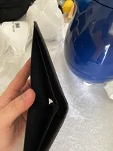 KUNBABY-cartera de piel sintética con logotipo M, 1 Uds., color negro o café, envío gratis