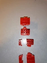 10 unids/lote 5557-R 5557 4,2mm negro/rojo 6 + 2 pines conector de arnés de cableado automotriz macho para PC/tarjeta gráfica de ordenador PCI-E Power