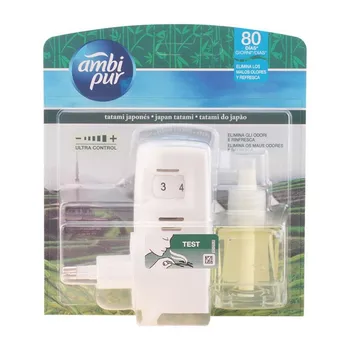 Electric Air Freshener + Refill Tatami Ambi Pur (21,5 ml)
Electric Air Freshener + Refill Tatami Ambi Pur (21,5 ml)