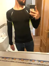 Camiseta de compresión para correr para hombre, de manga corta Camiseta deportiva apretado largo para entrenamiento, camisetas de correr, ropa deportiva de gimnasio de secado rápido rashgard