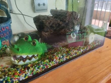 Bomba de aire silenciosa para acuario, bomba de oxígeno sin ruido con enchufe europeo de 220-240V, 2W