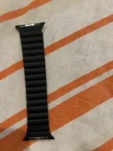 Correa de cuero para Apple Watch, 44mm, 40mm, 38mm, 42mm, accesorios, pulsera magnética, pulsera iWatch serie 3 4 5 se 6