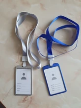 Portatarjetas de aleación de aluminio de alta calidad, funda para tarjeta de identificación, trabajo de Metal, identificación, 1 Uds.