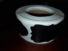 Etiquetas adhesivas para pizarra, rollo de 300 Uds. Para tarros de cocina, pegatinas extraíbles e impermeables para decoración del hogar