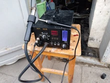 Pistola de aire caliente de cerámica, reemplazo de elemento central para pistola de calor electrónica 8586 858D 8858 8018, estación de desoldador soldadura