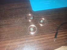 Bobina de cobre transparente de 125KHz, tarjeta mando a distancia RFID de proximidad EM4305, etiqueta de Control de acceso, accesorios, 1 Uds.