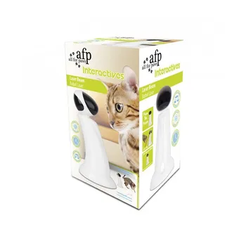AFP Interactive Toy Lightning Automatic Laser Robot for Cats Light Spins in 360 Degrees and Unpredictable Movements White
AFP Interactive Toy Lightning Automatic Laser Robot for Cats Light Spins in 360 Degrees and Unpredictable Movements White