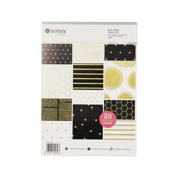 CRZCrafter A4 Foil Scrapbooking Craft Papers Pad 28 Sheets Cardmaking Background Pattern Designer Papers Decorative Acid Free
CRZCrafter A4 Foil Scrapbooking Craft Papers Pad 28 Sheets Cardmaking Background Pattern Designer Papers Decorative Acid Free