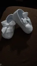 Zapatos blancos con pajarita para niñas pequeñas, calzado antideslizante para cuna, Navidad, boda, primavera y verano