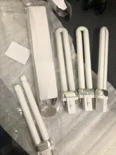 Tubo de lámpara UV de 9W, Bombilla de tubo de luz de repuesto para esmalte de Gel UV, lámpara de curado, luz secadora para arte de uñas DIY, gran oferta, 4 Uds.