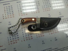 1PC portátil de acero inoxidable cocina cuchillo Camping Mini pelador llavero bolsillo cuchillo EDC