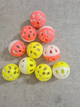 Pet Parrot Toy Bird Hollow Bell Ball For Parakeet Cockatiel Chew Fun Cage Toys 23