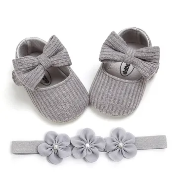 2pcs Newborn Baby Girl First Walkers Soft Cotton Princess Sole Crib Shoes Anti-slip Sneaker Prewalker +Headband 0-18M
2pcs Newborn Baby Girl First Walkers Soft Cotton Princess Sole Crib Shoes Anti-slip Sneaker Prewalker +Headband 0-18M