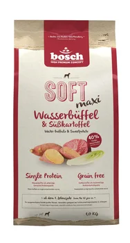 Bosch soft maxi with Buffalo and trampoline semi-thick Dog Food 1 kg 
Bosch soft maxi with Buffalo and trampoline semi-thick Dog Food 1 kg