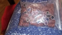 50 unids/lote montado cilíndrica cabezas abrasivo mangas bandas de lijado 80 #120 #180 # para taladro clavo manicura herramientas