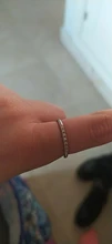 ROXI-anillo de compromiso con circón Micro pavé para mujer, sortija de boda clásica, sortija de compromiso delicada, joyería Roxi