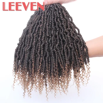 Leeven Pre Twisted Spring Twist Crochet Hair 14'' 18‘’ Synthetic Crochet Braids Hair Pre Looped Fluffy Twists Braiding Hair
Leeven Pre Twisted Spring Twist Crochet Hair 14'' 18‘’ Synthetic Crochet Braids Hair Pre Looped Fluffy Twists Braiding Hair