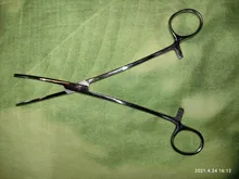 1pc Médico Quirúrgico Dental curva fórceps hemostáticos 14cm/16cm/18cm de acero inoxidable