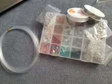 1323 Uds. Kit de cuentas de piedras preciosas irregulares con cuentas espaciadoras cierres de langosta anillos de salto elásticos para suministros de joyería DIY