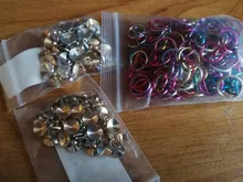 50 unids/lote cuentas tapas conector ajuste cuentas colgantes para DIY collar joyería hecho a mano suministros Accesorios