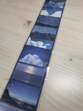 Mohamm-Cinta adhesiva Washi para álbum de recortes, adhesivo creativo para Colegio estacionario tela suministros de decoración, Serie de película, 1 Uds.