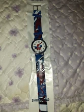 Reloj de cuarzo de cuero de marca de dibujos animados para niños y niñas, reloj de pulsera informal a la moda, reloj de pulsera, reloj