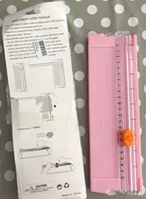 A4/A5 de recortadoras de fotos morir máquina de corte de golpe con Pull-out gobernante nuevo caliente para etiquetas para foto de papel de herramienta de corte de 3 colores