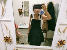 Minifalda de fiesta para mujer, Falda plisada sin mangas, informal, Vintage, bonita, faldas con correa, verano 2020