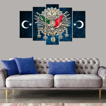 Ottoman İmparotorluğu Crest 5 Piece Mdf Table 
Ottoman İmparotorluğu Crest 5 Piece Mdf Table