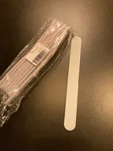 Lima de uñas profesional, lija de media luna, pulido de uñas, herramientas de cuidado de manicura, 100/180