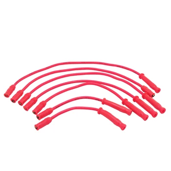 RACING 10.4MM SPARK PLUG WIRE SET Fits For Chevy II pre-HEI spark plug wire set L6 250 292 CID SPA Turbo Red wires, red boot
RACING 10.4MM SPARK PLUG WIRE SET Fits For Chevy II pre-HEI spark plug wire set L6 250 292 CID SPA Turbo Red wires, red boot