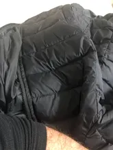 Chaqueta de plumón de pato para hombre, abrigo informal con cuello levantado cálido, prendas de vestir ligeras de Color sólido, 4XL, Otoño e Invierno