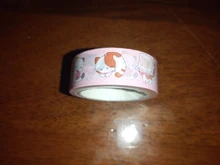 Mohamm 1 Uds Kawaii dibujos animados cinta decorativa de papel cinta adhesiva decorativa Washi de creativo Scrapbooking Colegio estacionario tela suministros