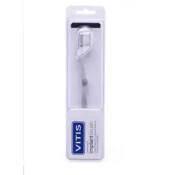 Hand toothbrush VITIS VITIS IMPLANT BRUSH BRUSH for adult Unisex. 
Hand toothbrush VITIS VITIS IMPLANT BRUSH BRUSH for adult Unisex.