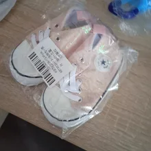 Zapatos de primeros pasos para bebé recién nacido, suela antideslizante suave blanca, Unisex, zapatos de lona para bebé