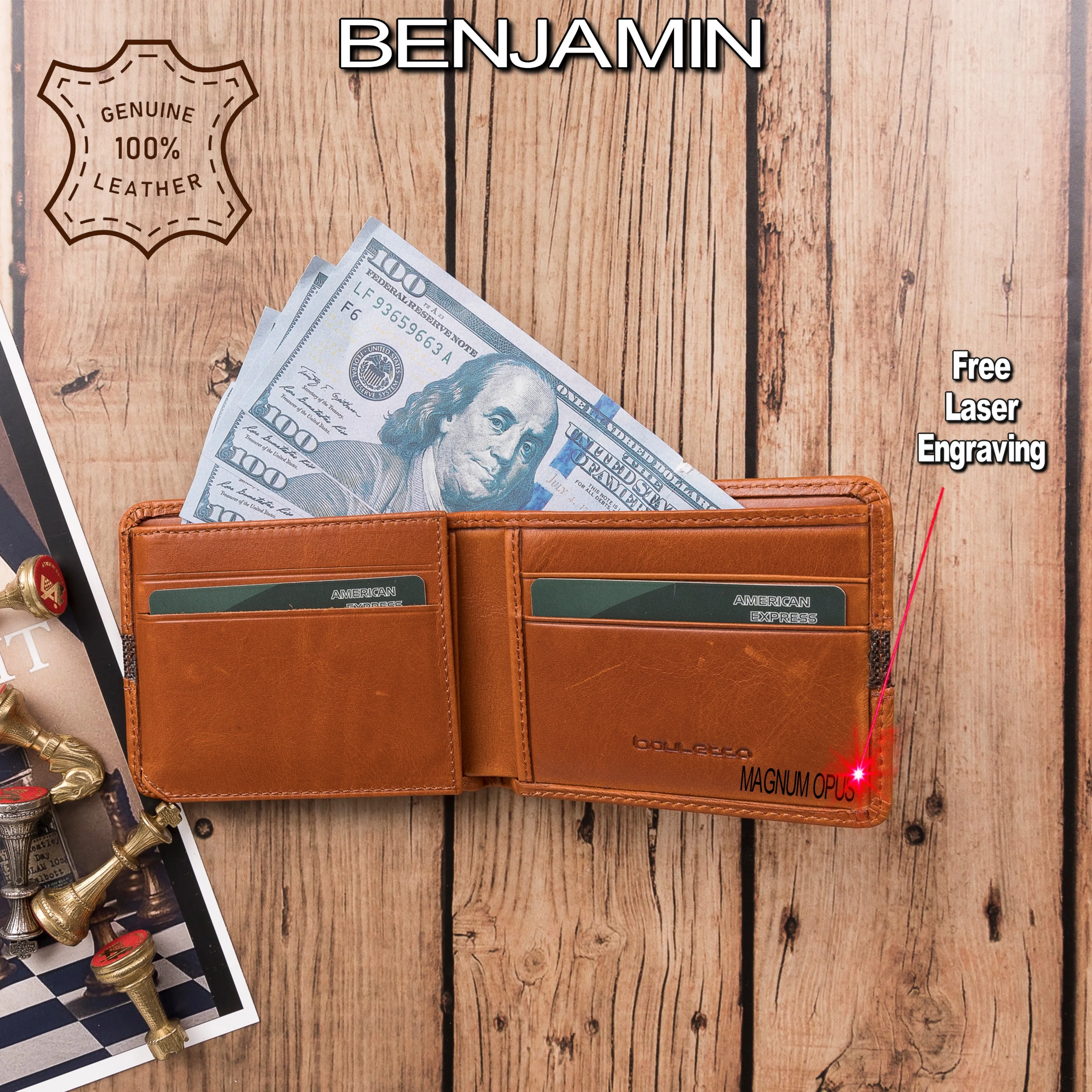 Handmade Genuine Leather Credit Card, Cash and ID Card Holder Wallet Stores Up To 7 Cards for Jacket Inner Pocket Elegant Style
Handmade Genuine Leather Credit Card, Cash and ID Card Holder Wallet Stores Up To 7 Cards for Jacket Inner Pocket Elegant Style