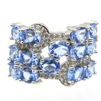 23x15mm 2020 New Arrival Created Violet Tanzanite CZ Gfit For Woman's Wedding Silver Rings
23x15mm 2020 New Arrival Created Violet Tanzanite CZ Gfit For Woman's Wedding Silver Rings