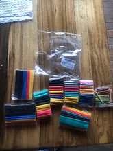 Juego de tubos de poliolefina, termorretráctiles surtido de tubos, aislamiento de cables, QJS Shop, 164 Uds.
