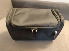 Cremallera Mujer impermeable maquillaje bolso cosmético belleza caso hacer juegos de neceser con organizador de almacenamiento de neceser de viaje