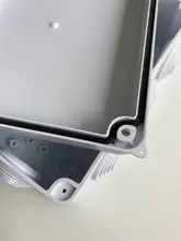 Caja de alimentación impermeable para exteriores, caja de control eléctrico de plástico ABS IP65, bricolaje, carcasa de cable de conexión interior, caja de empalme de Rama