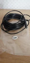 Gadinan DC12V Cable de alimentación de extensión de 3m/5m/10m 5,5mm x 2,1mm macho extensión de enchufe de Cable para 12V de seguridad CCTV IP Wifi Cámara