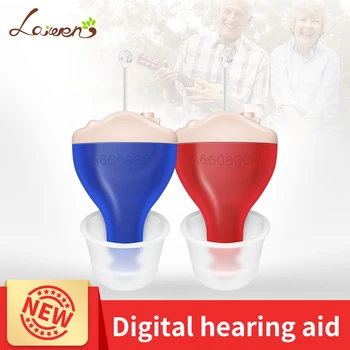 Digital Hearing aid in the Ear Intelligent Audifono Programmable Sound Amplifier Care Ear for Elderly Free Shipping Dropshipping
Digital Hearing aid in the Ear Intelligent Audifono Programmable Sound Amplifier Care Ear for Elderly Free Shipping Dropshipping