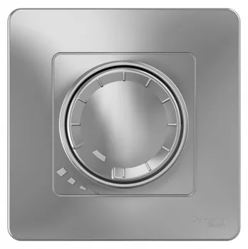 Blanca aluminum light regulator (dimmer) rotary-push 400 W blnss040013
Blanca aluminum light regulator (dimmer) rotary-push 400 W blnss040013