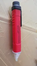Detector de voltaje VC1010, bolígrafo de contacto Analizador de CA inteligente, bolígrafo eléctrico, Sensor LED, probador de corriente de voltios