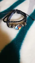 Yin Yang Tai Chi pulsera de cuerda blanco y negro trenzado brazalete brazaletes de cuero para las mujeres de los hombres