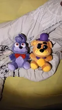 Peluches de cinco noches de Freddy de 10 para Chica, peluches de felpa de FNAF, Freddy, Fazbear, oso atrevido, conejo