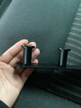 Hooks Bathroom-Accessories Stainless-Steel Wall-Mounted Black/brushed Round White/matte