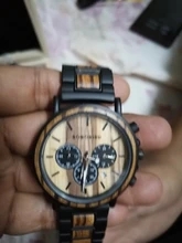 BOBO BIRD reloj de madera para hombre erkek kol saati reloj de madera elegante de lujo cronógrafo relojes militares de cuarzo en caja de regalo de madera