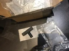 RUNBAZEF-tiradores para armario, manijas cuadradas modernas en T para cocina, baño, armario, cajón, Hardware