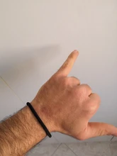 Pulseras de cuero de estilo clásico para hombre, accesorios para amantes de los botones de acero inoxidable, simples y negros, joyería tejida a mano, regalos